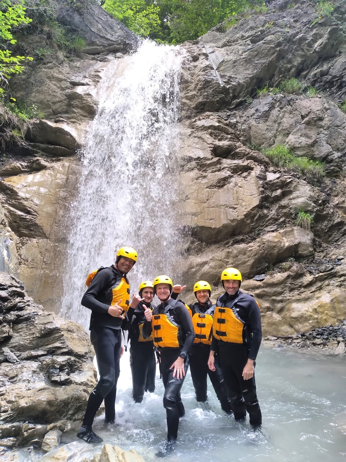 les cascades de l'Ubaye