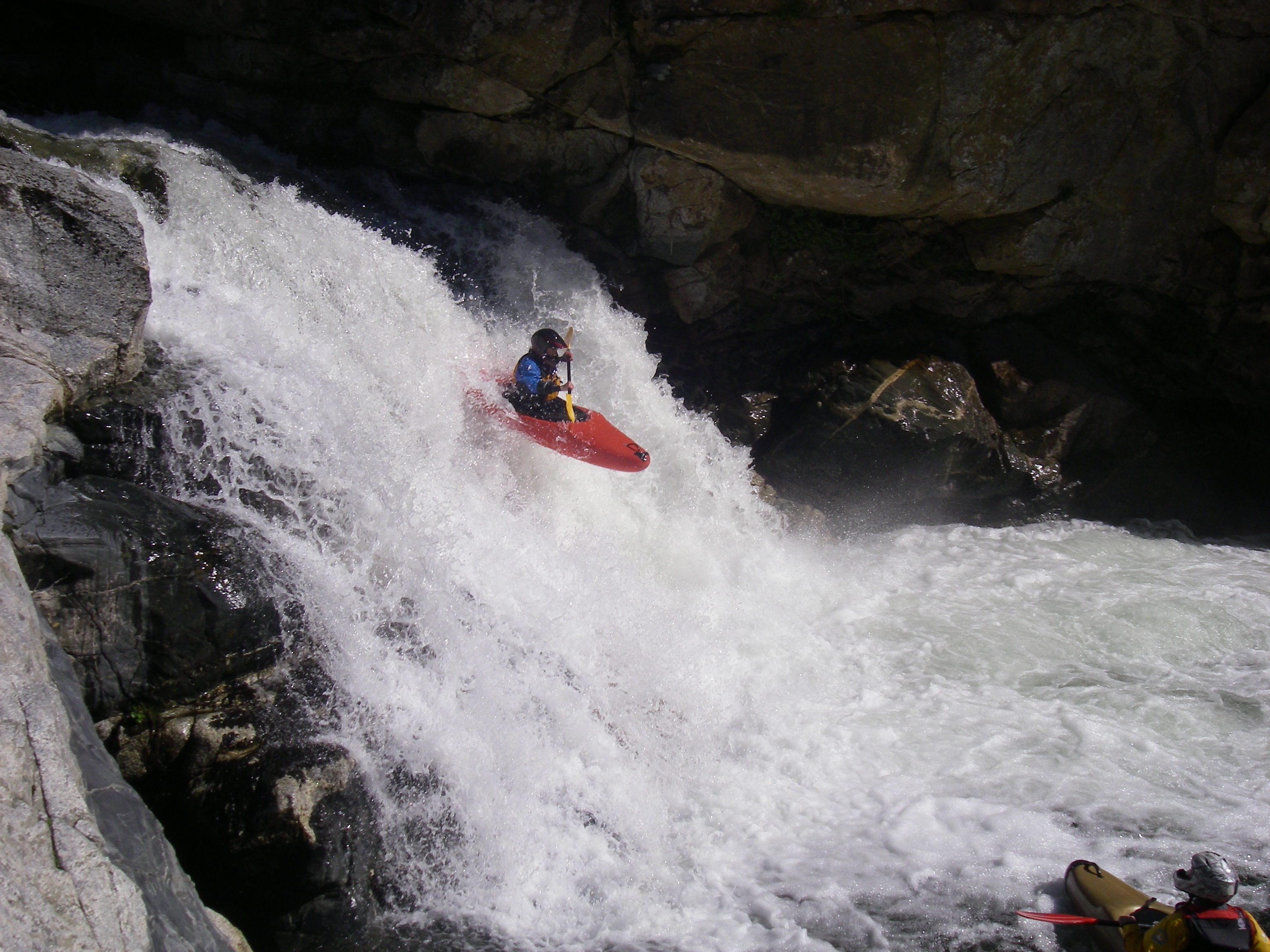 Kayak sensation sur l'Ubaye