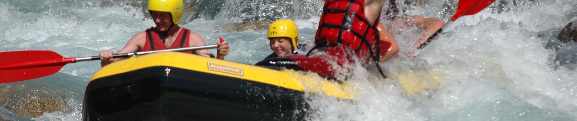 Rafting sport sur l'Ubaye