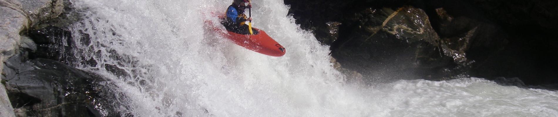 Kayak sensation sur l'Ubaye