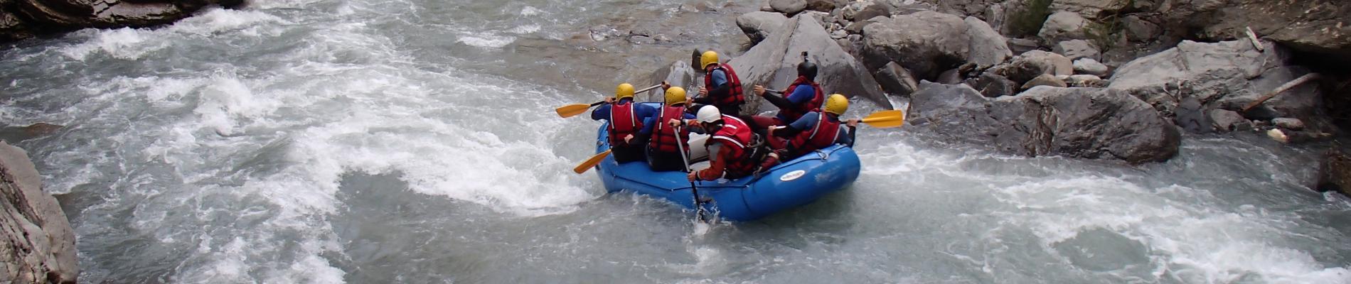 Rafting en Provence sur l'Ubaye près de Marseille