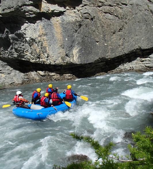 Rafting à Jausiers