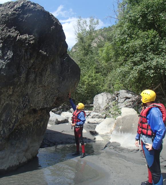 le rafting sur l'Ubaye en famille