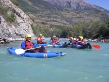 Descente en Kayak de la Durance à Embrun